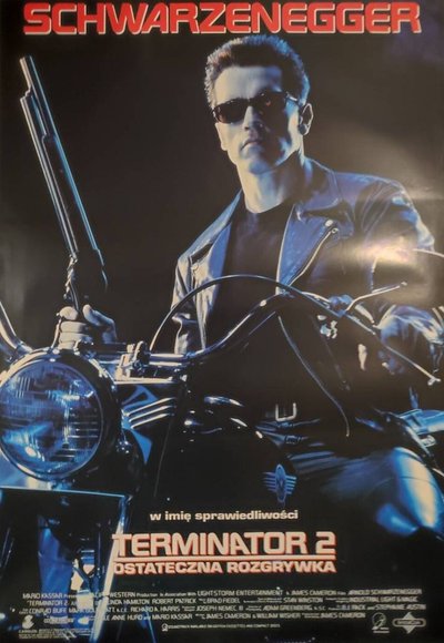 plakat Terminator 2: Dzień sądu cały film